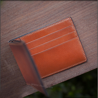 Ví ngang Klasik - Vegetable Tanned nhuộm Patina