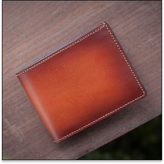 Ví ngang Klasik - Vegetable Tanned nhuộm Patina
